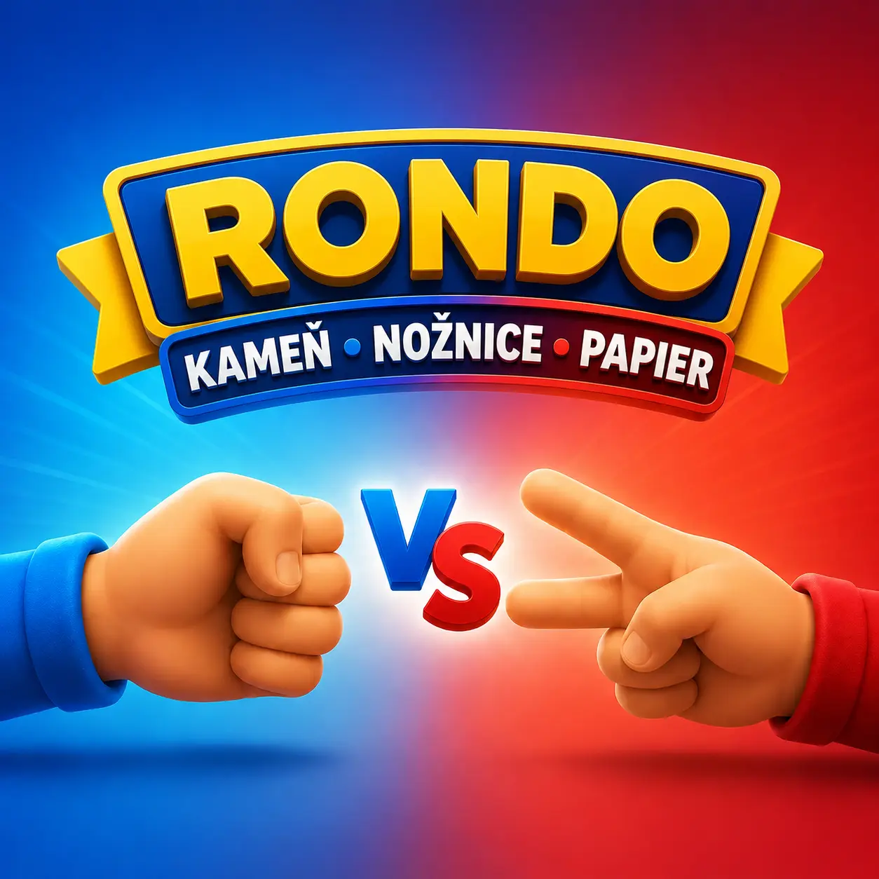 Rondo kameň nožnice papier