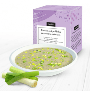 MyKETO Proteínová polievka zeleninová krémová, 5 porcií