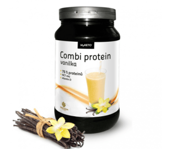 MyKETO MAXI Combi Proteín Gym&Body vanilka 600g