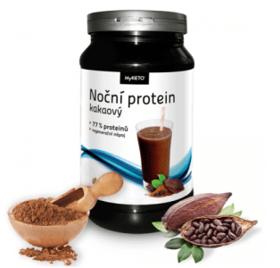 MyKETO MAXI Nočný Proteín Gym&Body kakao 600g
