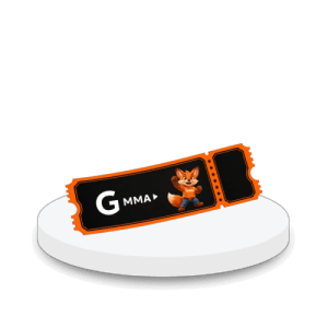 1× vstupenka na G MMA